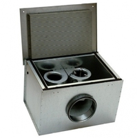 Шумоизолированный вентилятор Systemair KVK DUO 355