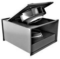 Вентилятор для прямоугольных каналов Rosenberg KHAE 250-2 W/ 40x20
